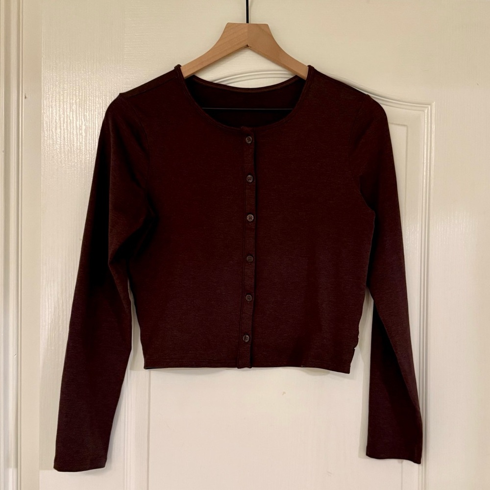 Women's Vuori Halo Cardigan 2.0 in Java Heather